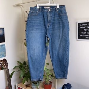 ASOS Curve balloon boyfriend jeans